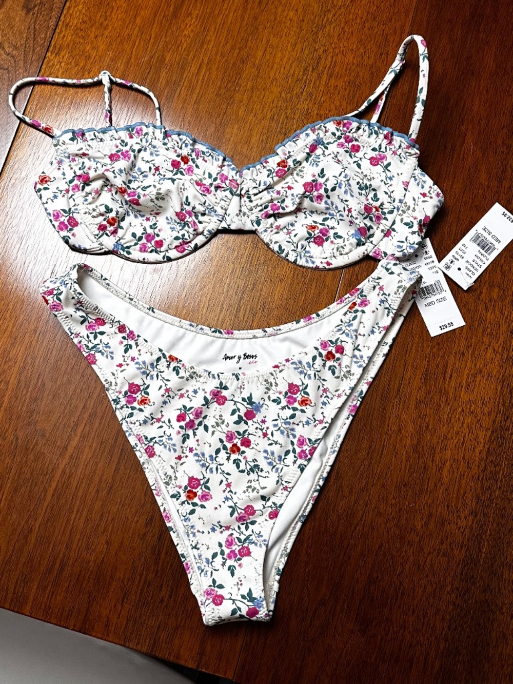 PacSun floral bikini (NWT)